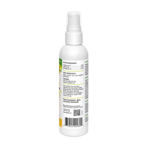 North American Herb & Spice, Bug X Tick And Mosquito Repellent Lemongrass, 4 Oz