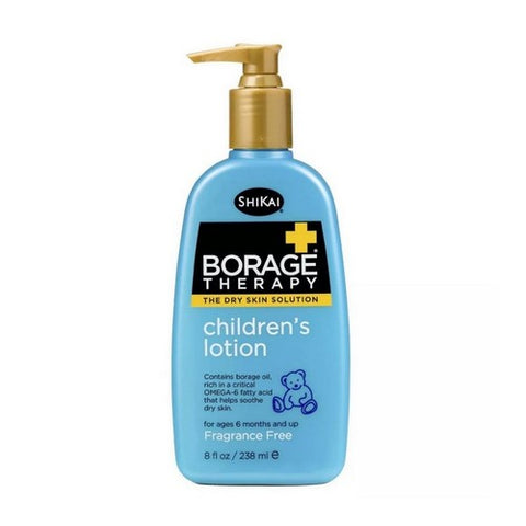 Shikai, Borage Dry Skin Therapy Childrens Pediatric Lotion, 8 OZ
