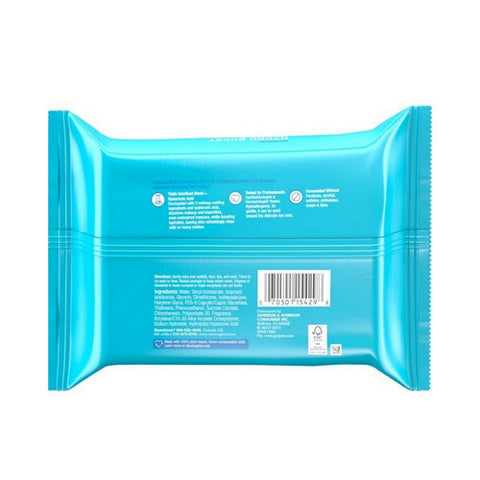 Neutrogena, Hydro Boost Facial Cleansing Wipes, 25 Count