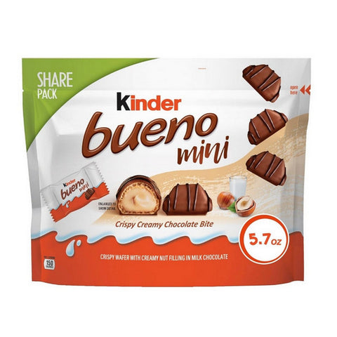 Kinder, Good Crispy And Creamy Mini Share Pack Chocolate Bite, 5.7 Oz (Case Of 8)