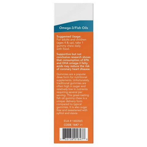 Now Foods, Omega 3 Fish Oil Gummy, 36 Chews