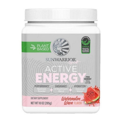 Sunwarrior, Watermelon Active Energy & Hydration, 10.05 Oz