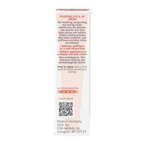 Weleda, Plumping Eye & Lip Cream, .4 Oz