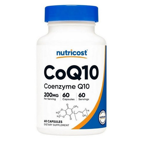 Nutricost, CoQ10 Capsules, 200 Mg, 60 Count