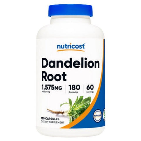 Nutricost, Dandelion Root Capsules, 1575 Mg, 180 Count