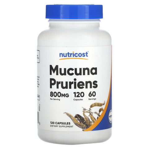 Nutricost, Mucuna Pruriens Capsules, 400 Mg, 120 Count