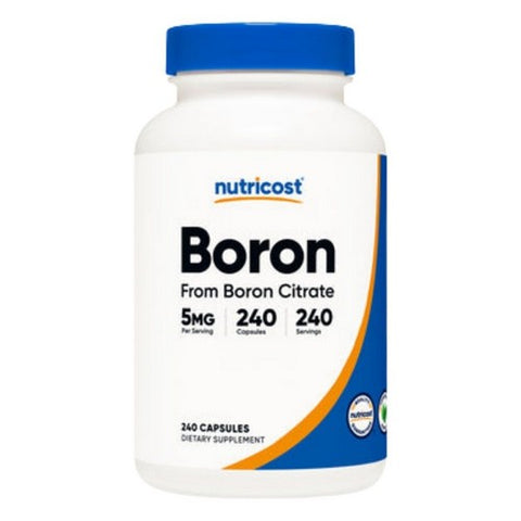 Nutricost, Boron Capsules, 5 Mg, 240 Count