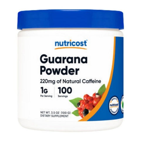Nutricost, Guarana Powder, 100 Grams