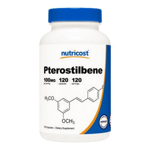 Nutricost, Pterostilbene Capsules, 100 Mg, 120 Count