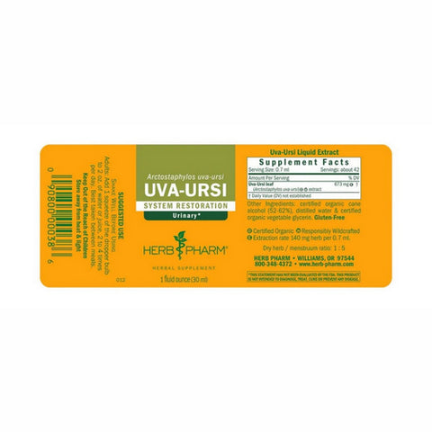 Herb Pharm, Uva Ursi Extract, 1 Oz