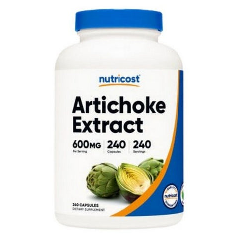 Nutricost, Artichoke Extract Capsules, 600 Mg, 240 Count