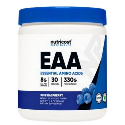 Nutricost, EAA Powder Blue Raspberry, 30 Serving