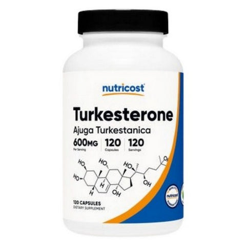 Nutricost, Turkesterone Capsules, 600 Mg, 120 Count