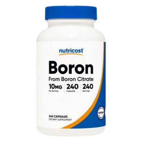 Nutricost, Boron Capsules, 10 Mg, 240 Count