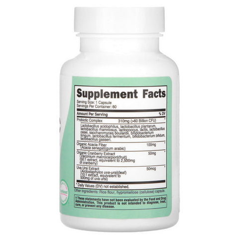Nutricost, Probiotic For Women 60 Billion CFU, 60 Caps