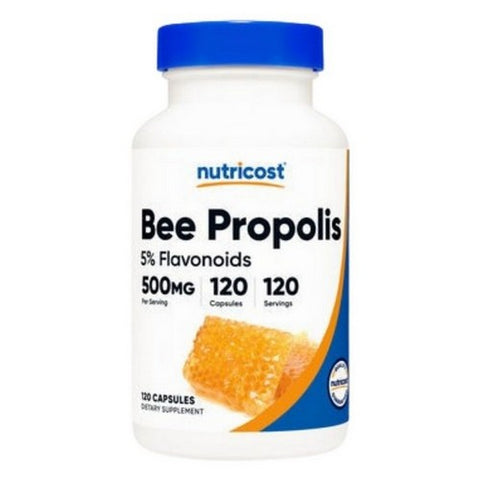 Nutricost, Bee Propolis Capsules 5% Flavonoids, 500 Mg, 120 Count