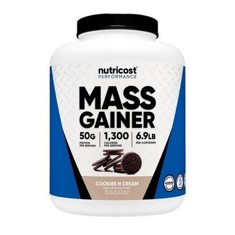 Nutricost, Mass Gainer Powder Cookies N Cream, 6.9 Lbs