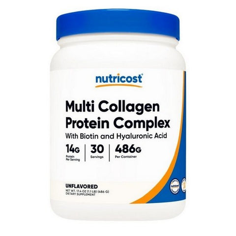 Nutricost, Multi Collagen Protein + Beauty Powder, 30 Serving