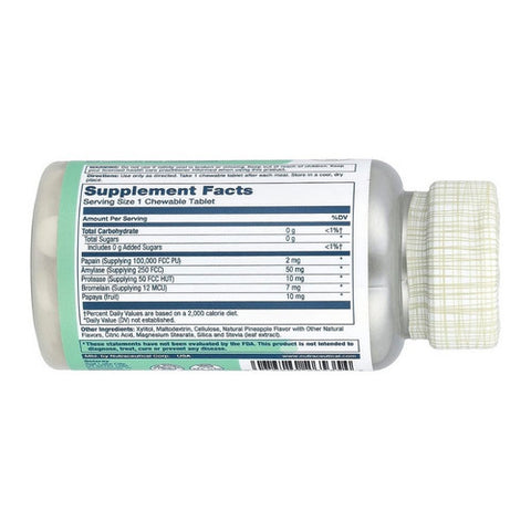 Solaray, Papaya Enzyme, 90 Count