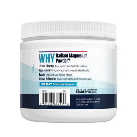 Kal, Radiant Skin Magnesium Powder, 7.3 Oz