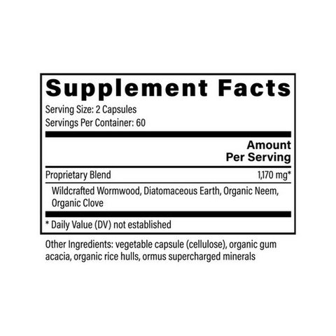 Global Healing Center, Global Healing Paratrex, 120 Capsules