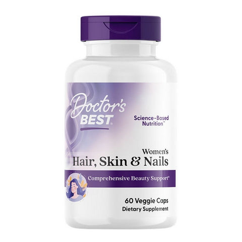 Doctors Best, Women's Hair, Skin & Nails, 60 VegCaps