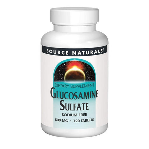 Source Naturals, Glucosamine Sulfate, 500 mg, 120 Tabs