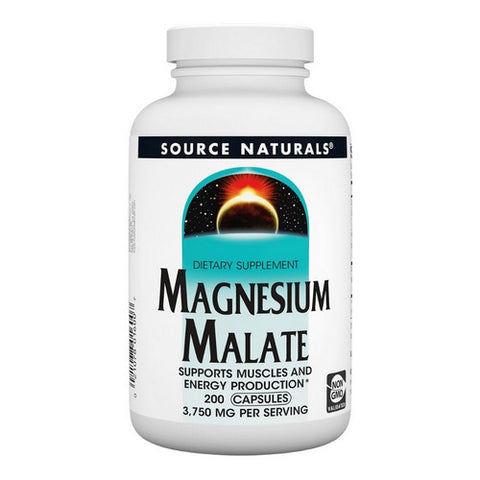 Source Naturals, Magnesium Malate, 200 Caps