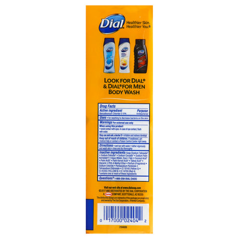 Dial, Dial Antibacterial Deodorant Bar Soap Advanced Clean, 32 Oz (Case Of 4)