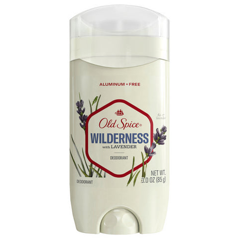 Old Spice, Deodorant for Men Inspired By Nature Wilderness With Lavender, 3 Oz (Case Of 3)