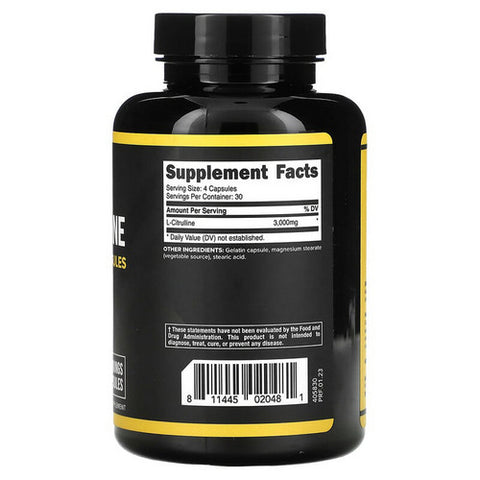 Primaforce, L-Citrulline Capsules, 3000 Mg, 120 Caps
