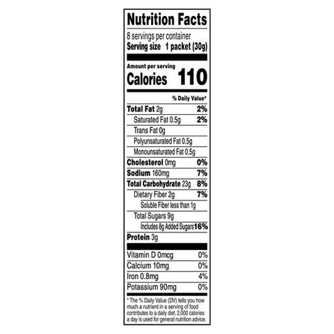 Quaker, Quaker Instant Oats Peaches And Cream, 8.4 Oz (Case Of 12)