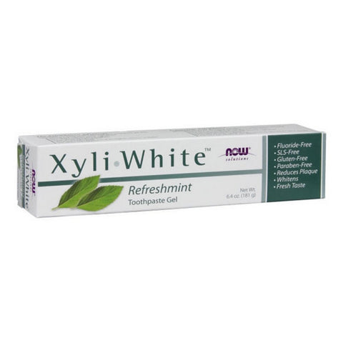 Now Foods, Xyliwhite Refreshmint Toothpaste Gel, 6.4 Oz