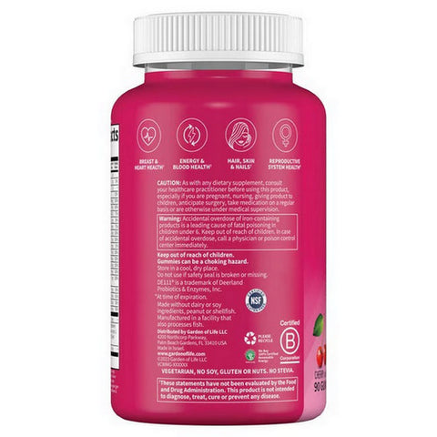 Garden of Life, Vitamin Code Womens Multi Cherry, 90 Count