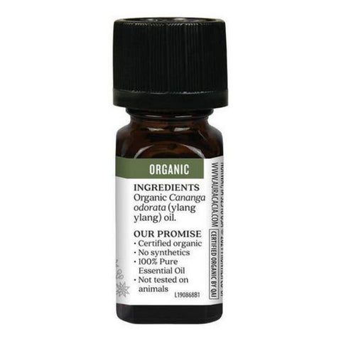 Aura Cacia, Aura Cacia Organic Ylang Ylang Complete Essential Oil, 0.25 Oz