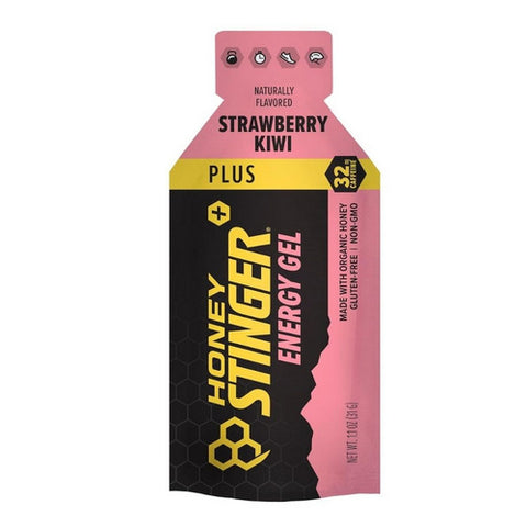 Honey Stinger, Strawberry Kiwi Plus Caffeinated Energy Gels, 1.1 Oz