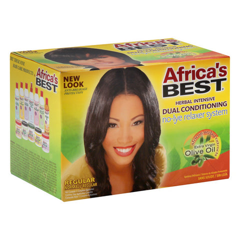 Africa's Best, Herbal Intensive Dual Conditioning Relaxer System, 1 Count