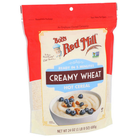 Bobs Red Mill, Cereal Creamy Wheat Farin, 24 Oz (Case Of 4)