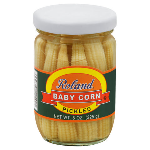 Whole Pickled Baby Corn 8Oz (Case Of 12) by Roland