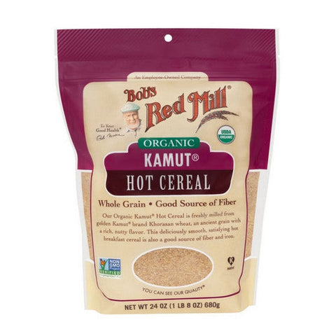 Organic Kamut Hot Cereal 24 Oz (Case Of 4) by Bobs Red Mill