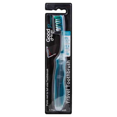 Premier Travel Toothbrush 1 Count (Case Of 6) by Good To Go