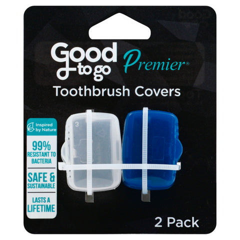 Premier Toothbrush Covers 1 Count (Case Of 6) by Good To Go
