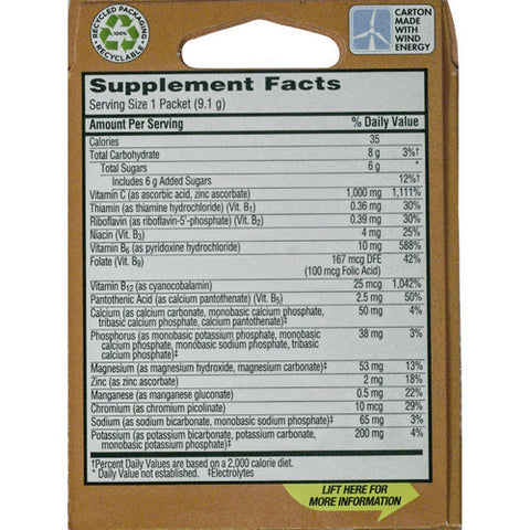Super Orange Fizzy Drink Mix With Vitamin C Trial Size 2 Count (Case Of 6) by Emergen-C