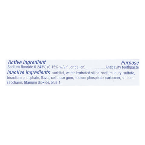 Anticavity Fluoride Toothpaste Value 2 Tubes 11.4 Oz (Case Of 6) by Crest