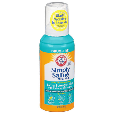 Extra Strength Plus Nasal Mist 4.6 Oz (Case Of 4) by Arm & Hammer