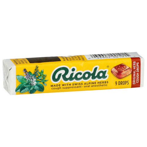 Original Herb Stick Cough Drops 9 Count (Case Of 20) by Ricola