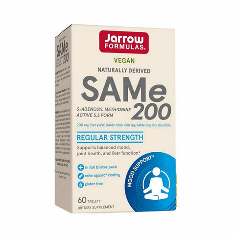 Jarrow Formulas, SAM-e, 200 mg, 60 Tabs