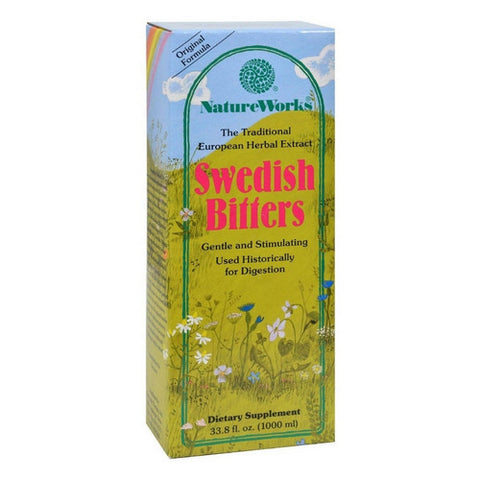 Natureworks, Swedish Bitters Liquid Extract, LIQ EXTRACT, 33.8 OZ