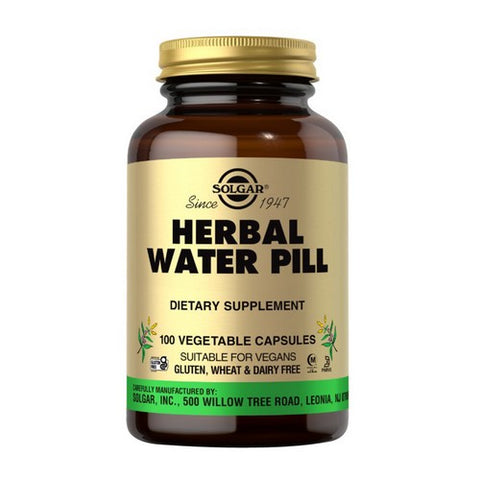 Solgar, Natural Herbal Diuretic Vegetable Capsules, 100 V Caps