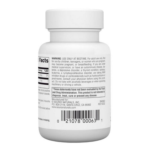 Source Naturals, Melatonin, 2 MG, Timed Release 120 Tabs